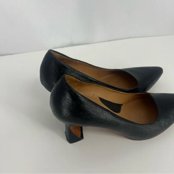 John Fluevlog | Black Textured Heels - Picture 7 of 14